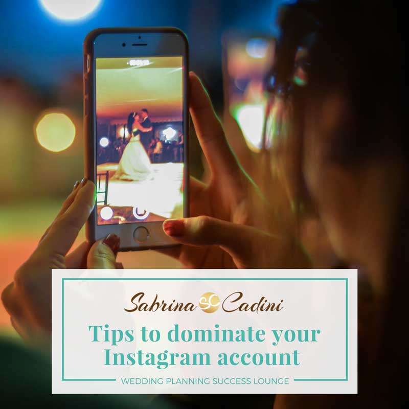 sabrina cadini wedding planning success lounge dominate instagram account creatives entrepreneurs business coach productivity