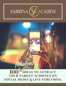 sabrina cadini social media posts ideas weddingpreneurs entrepreneurs business coach productivity facebook twitter pinterest instagram snapchat blog 