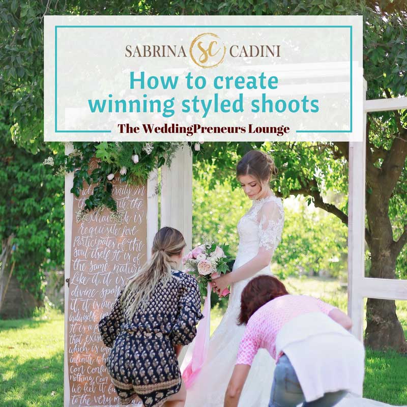sabrina cadini weddingpreneurs lounge styled shoots business coach productivity strategist event wedding vendors industry