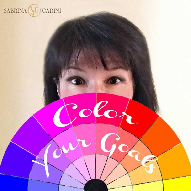 sabrina cadini color your goals therapy creative entrepreneurs life-work balance strategy colors periscope live streaming broadcast coloring page